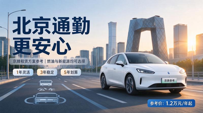 京牌租赁价格对比